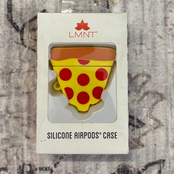 Lmnt Other - LMNT SILICONE PIZZA 🍕 SLICE AIRPODS CASE